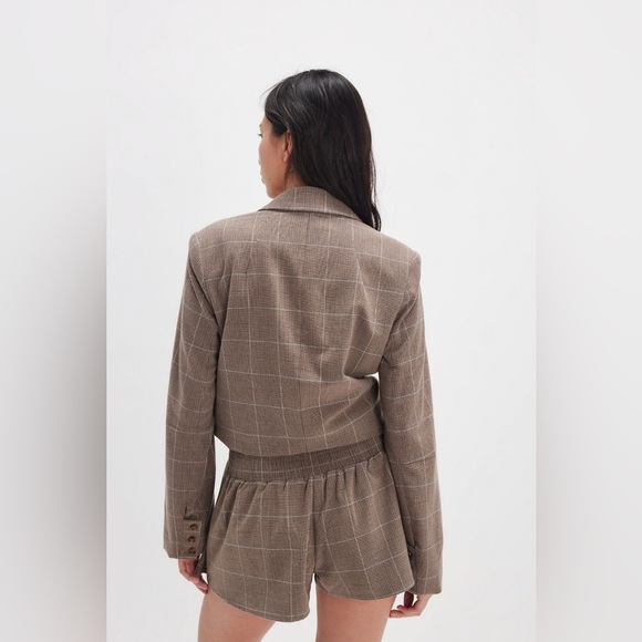 Paradise Found Menswear Skort NWOT chocolate combo - Picture 2 of 5